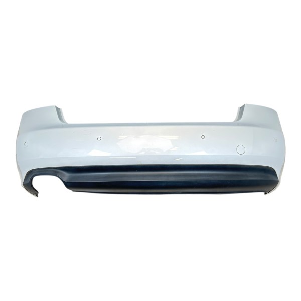 Stoßstange Stoßfänger hinten Heckschürze Audi A5 Coupe 8T silber LX7W 8T0807511
