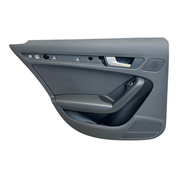 Türverkleidung hinten links Türpappe Audi A4 8K Stoff soul schwarz N2M/FZ