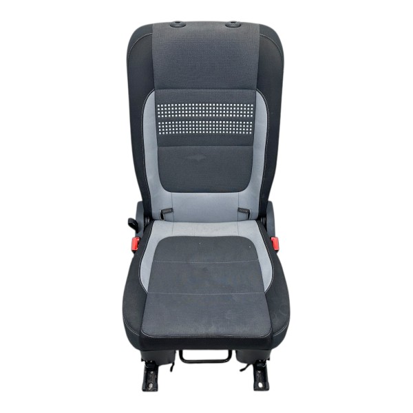 Rücksitz Einzelsitz hinten Mitte Stoff VW Sharan 7N anthrazit artgrey