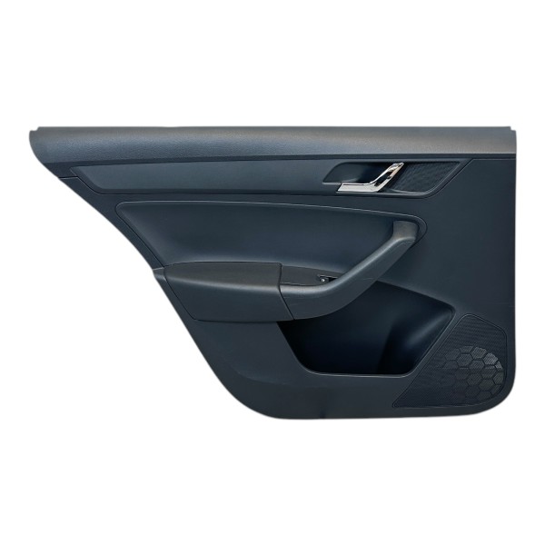 Türverkleidung hinten links Türpappe Skoda Rapid NH schwarz 5JJ867023C
