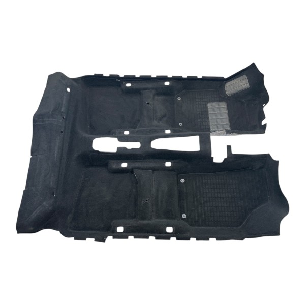 Innenraumteppich Bodenbelag Teppich Skoda Fabia 5J schwarz 5J6863367M