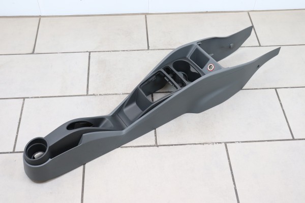 Mittelkonsole Verkleidung Mitteltunnel Seat Ibiza 6J graphit grau 6J0863243