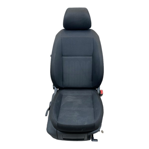 Sitz vorne rechts Beifahrersitz Autositz Skoda Fabia 5J Stoff onyx anthrazit