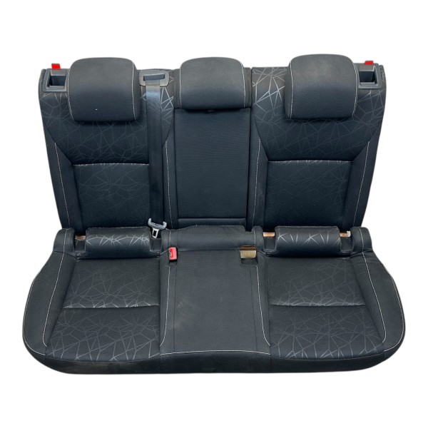 Rücksitzbank Rückbank Sitzbank Stoff Skoda Octavia 5E Facelift schwarz onyx