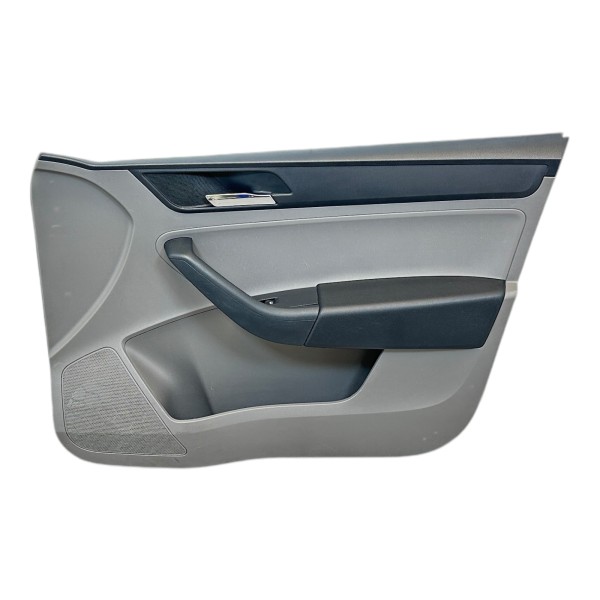 Türverkleidung Türpappe vorne rechts Seat Toledo KG grau schwarz 6JB867014