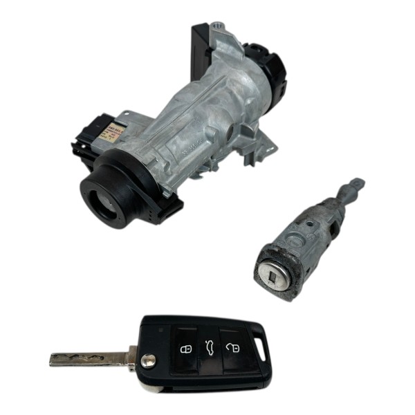 Schlosssatz Zündschloss Funkfernbedienung VW Polo 6R Facelift 1K0905851D