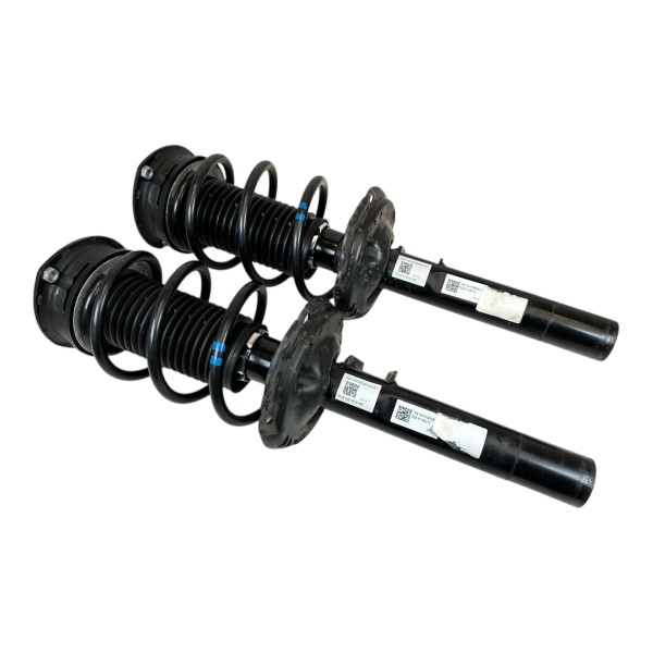 Federbeine Stoßdämpfer 50mm Feder vorne VW Golf Sportsvan 2x blau 5Q0413023FJ