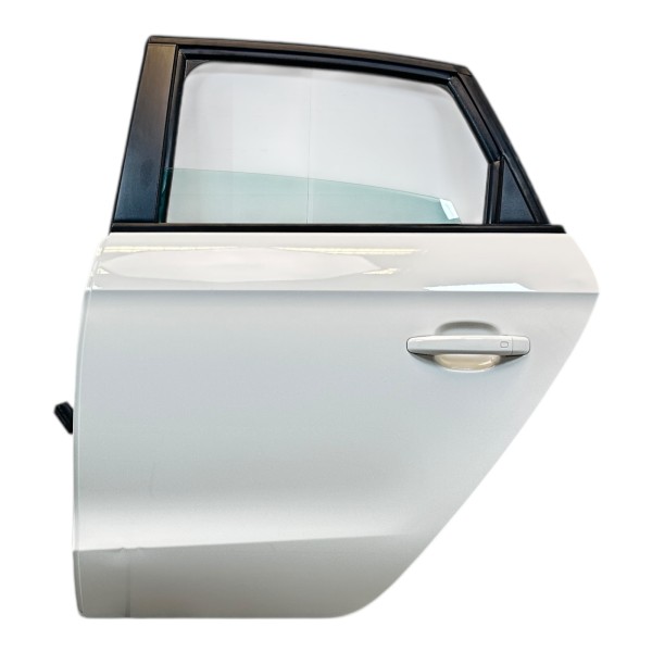 Tür hinten links Fahrerseite Türblech Audi A1 Sportback 8X weiss LB9A 8X4833051B