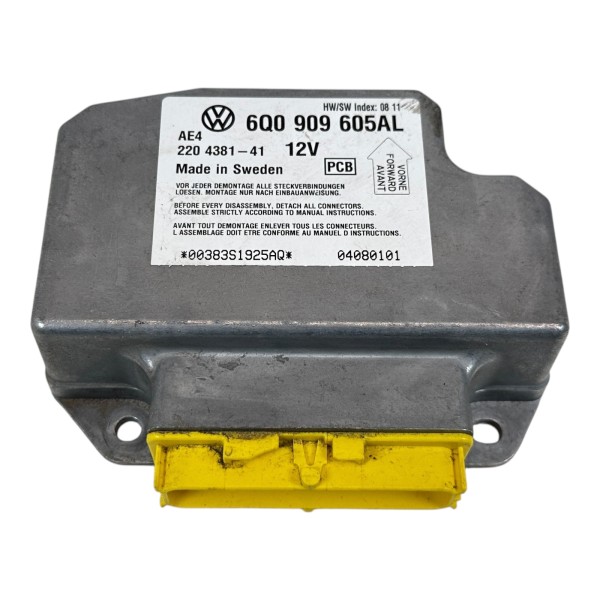 Airbagsteuergerät VW Beetle Cabrio 1Y Facelift 6Q0909605AL