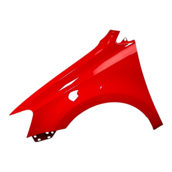 Kotflügel Kotflügelblech links Fahrerseite VW Polo 6R rot LP3G 6R0821105J