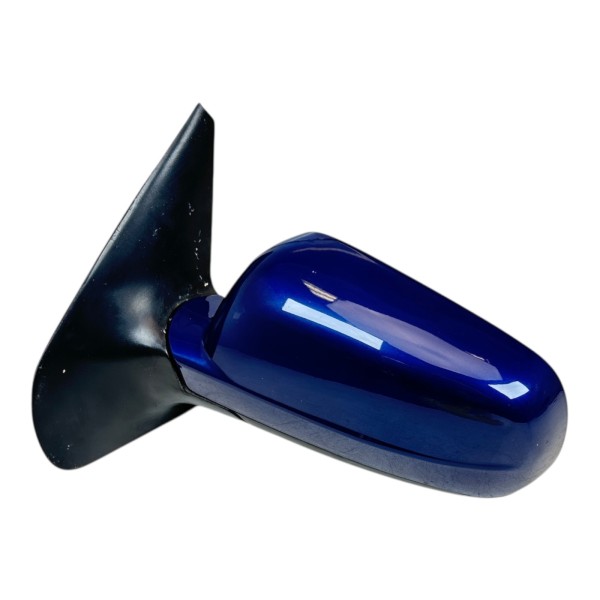 Außenspiegel Seitenspiegel Spiegel links VW Golf 4 1J blau LB5N