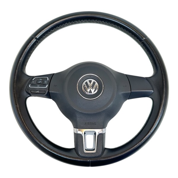 Multifunktionslenkrad Lenkrad Airbaglenkrad VW Polo 6R titanschwarz 6R0419091F