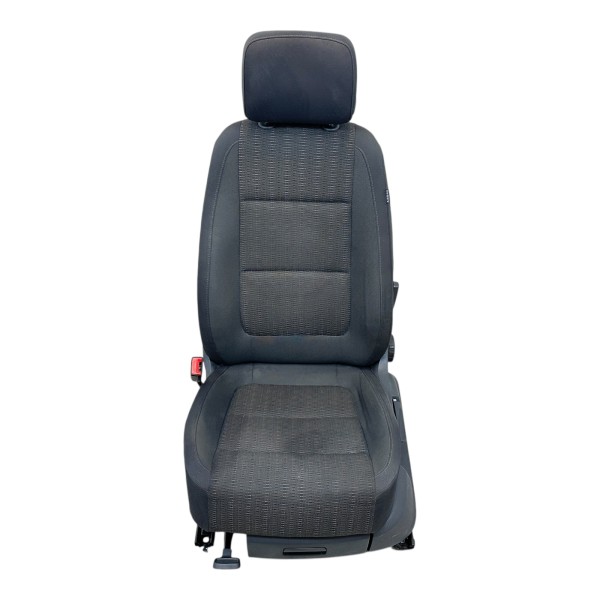 Sitz vorne links Fahrersitz Sitzheizung Stoff VW Tiguan 5N Titanschwarz DM