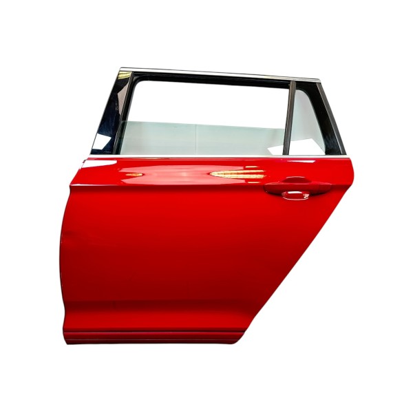 Tür Autotür Türblech hinten links Fahrerseite VW Passat Variant 3G rot LY3D