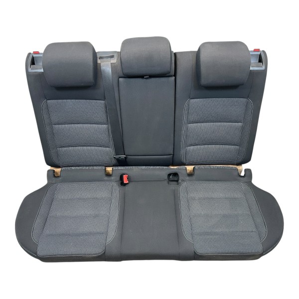 Rücksitzbank Rückbank Sitzbank Stoff VW Golf 6 5K titanschwarz artgrey KA