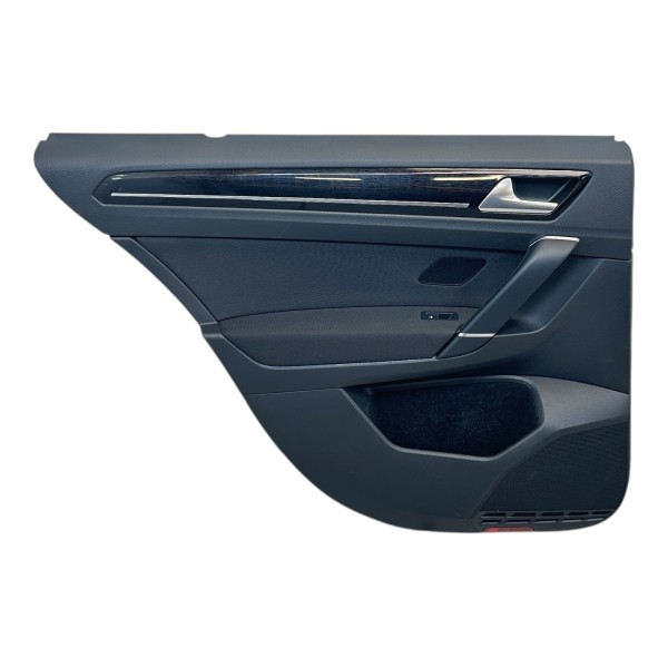 Türverkleidung hinten links Türpappe Stoff VW Golf Sportsvan schwarz 510867211M