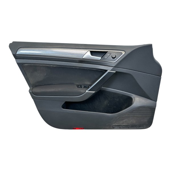Türverkleidung vorne links Türpappe Stoff VW Golf 7 schwarz 4 Türer 5G4867011BN