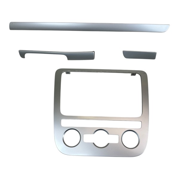 Dekorleisten Set Armaturenbrett Zierleisten VW Eos Scirocco mattchrom 1K1858529