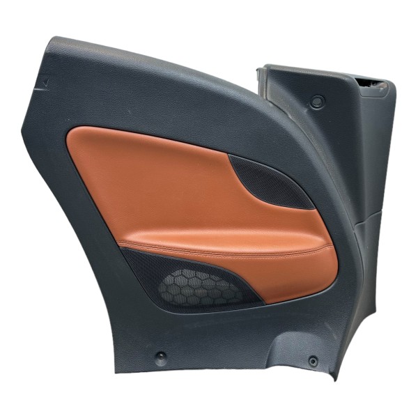 Seitenverkleidung hinten links Leder VW Eos 1F schwarz braun 1Q0867043EB