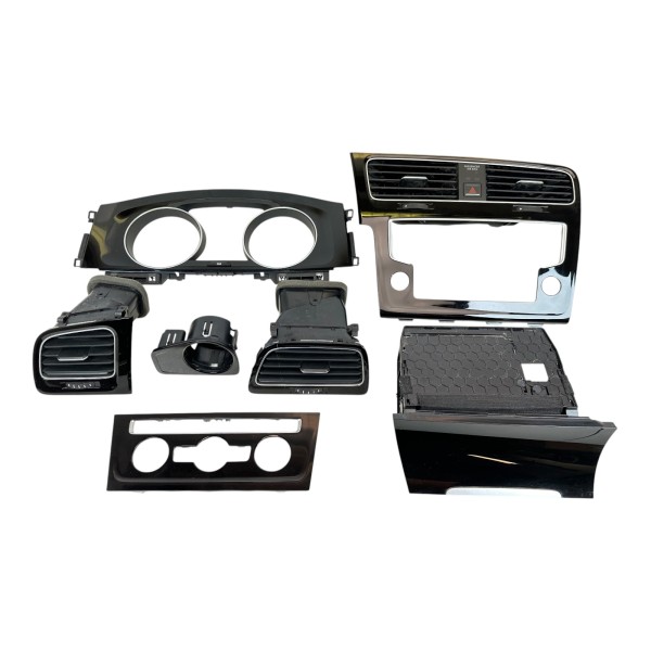 Dekorblenden Set Armaturenbrett VW Golf 7 Vorfacelift black it up 5G1819728AE