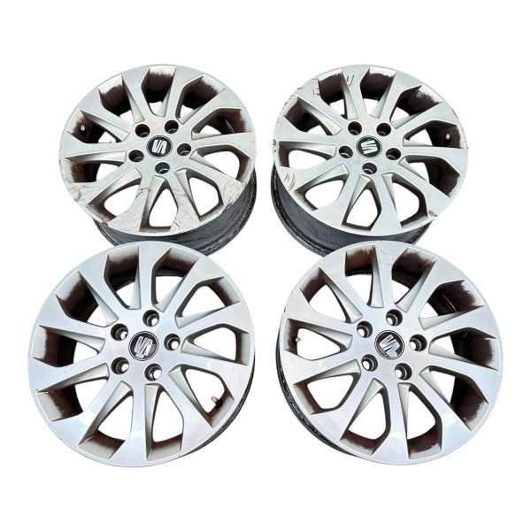Alufelgen Satz original Aluminiumfelge Seat Leon 5F 6.5x16 ET46 5x112 5F0601025A