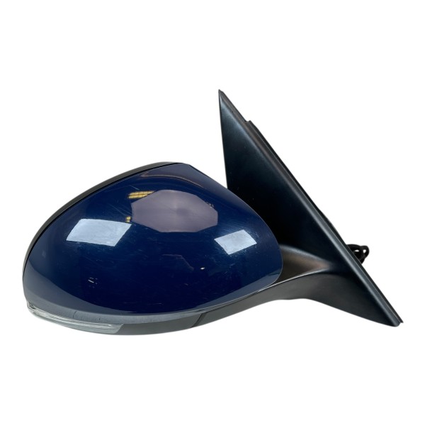 Außenspiegel rechts Seitenspiegel Skoda Yeti 5L Facelift blau LF5A 5L1857508S