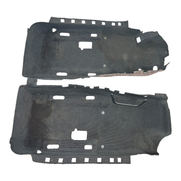 Innenraumteppich Bodenbelag Audi TT TTS TTRS Roadster 8J Soul Schwarz 8J1863021M