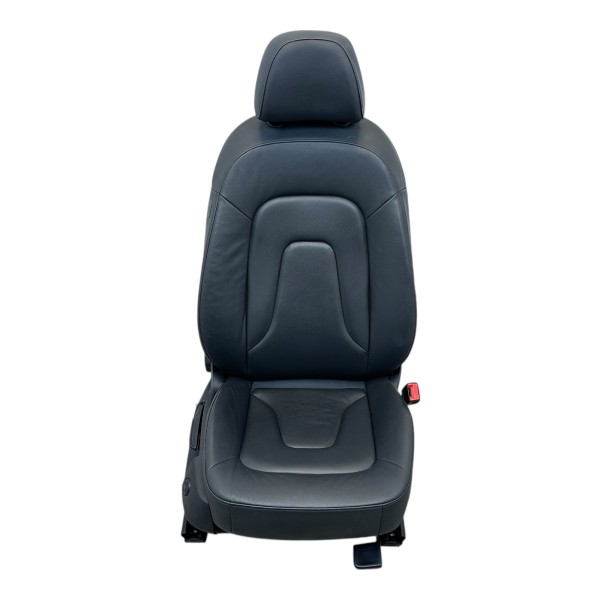 Sitz rechts Beifahrersitz Sitzheizung Audi A4 8K Facelift Leder schwarz N5W/FZ