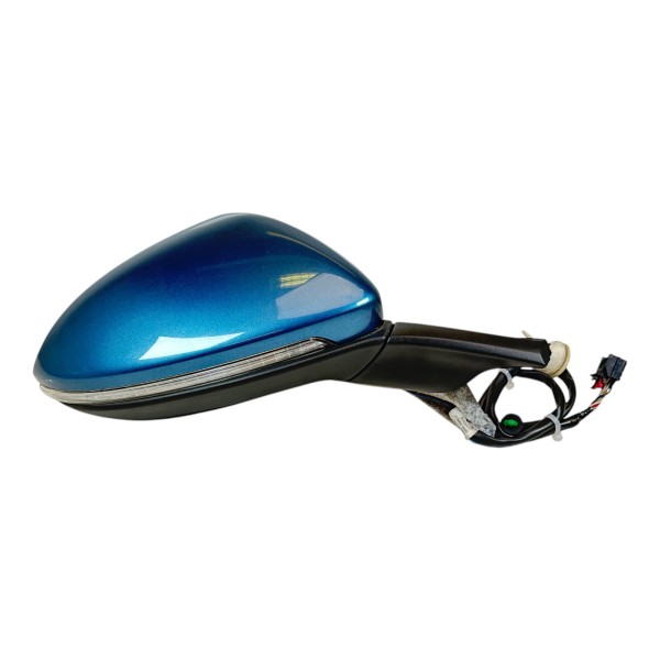 Aussenspiegel Seitenspiegel rechts VW Golf 7 blau LA5J 5G1857508CL