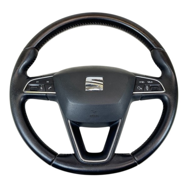 Lenkrad Multifunktionslenkrad Seat Leon 5F schwarz 5F0419091L
