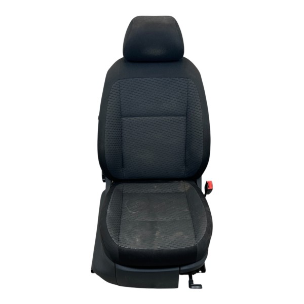 Sitz vorne rechts Beifahrersitz Stoff Skoda Fabia Roomster 5J dunkelgrau BB