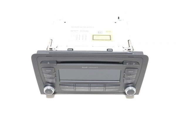 Radio original Autoradio Concert II+ Audi A3 8P 8P0035186AB