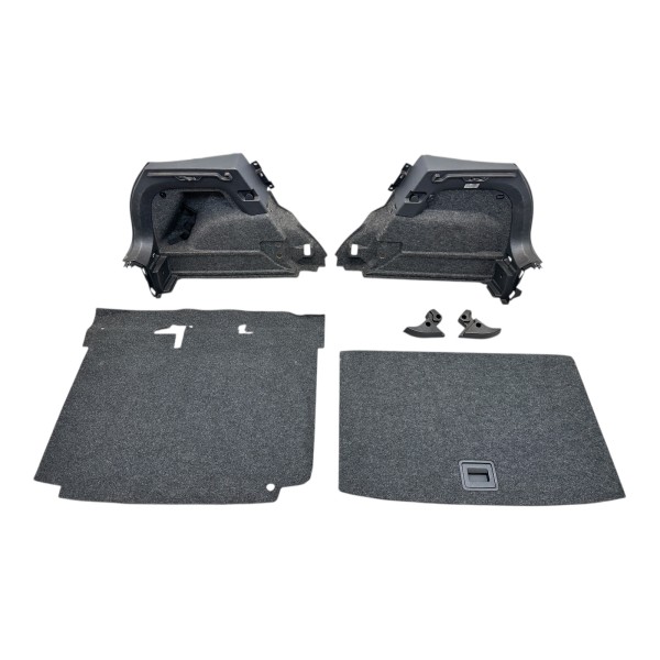Umrüstsatz erhöhter Ladeboden Kofferraum VW Polo 6R Teppich Anthrazit 6R0858855B
