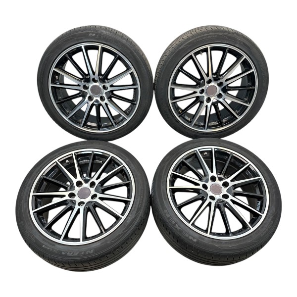 Komplettrad Satz Sommerreifen 8x18 ET48 Alufelgen CMS KBA 51515 Audi A4 8K A5