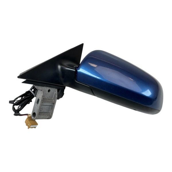 Außenspiegel links automatisch abblendbar Audi A4 Cabrio 8H B6 B7 blau LZ5G