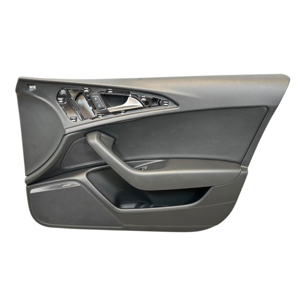 Türverkleidung vorne rechts Türpappe Audi A6 4G Leder soul schwarz N1V/QE