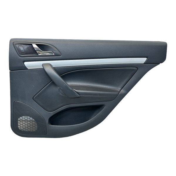 Türverkleidung Türpappe hinten rechts Leder Skoda Octavia Combi 1Z RS schwarz