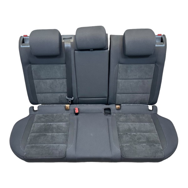 Rückbank Rücksitzbank Sitzbank Alcantara Stoff titanschwarz XT VW Golf 6 5K