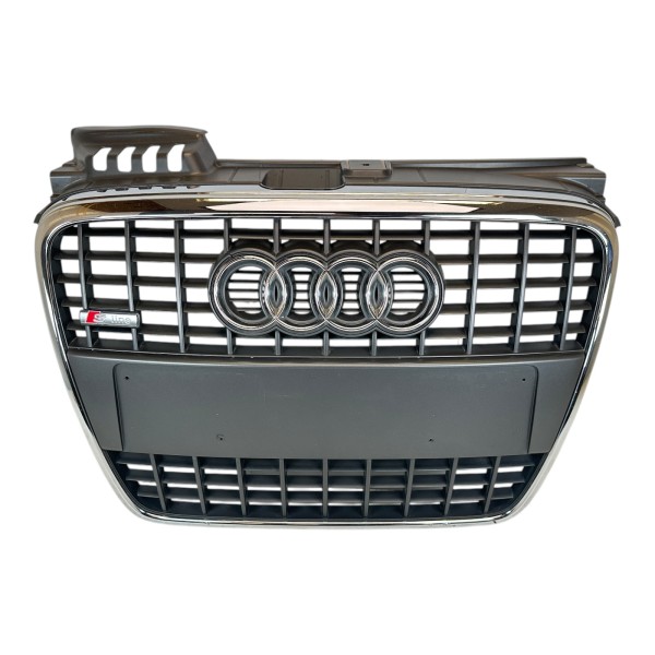 Kühlergrill S-line Kühlergitter Frontgrill Audi A4 8E 8H B7 grau 8E0853651M