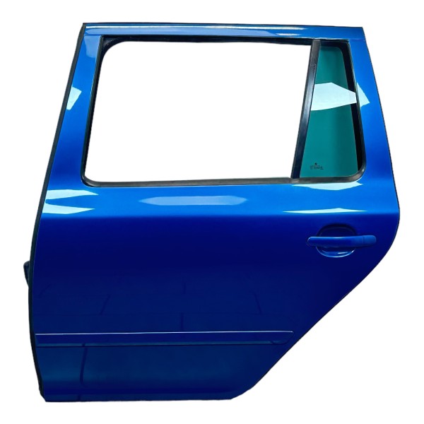 Tür hinten links Fahrerseite Skoda Octavia Combi 1Z blau LF5W 1Z9833055
