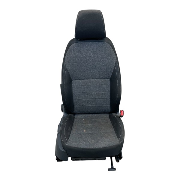 Sitz Beifahrersitz Stoff Sitzheizung Skoda Octavia 5E Facelift schwarz