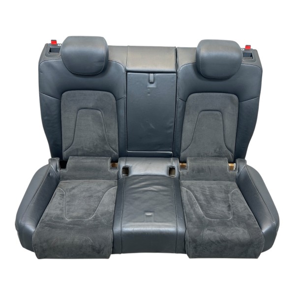 Rücksitzbank Rückbank Sitzbank Leder Alcantara Audi A5 Coupe 8T schwarz N7U/GD