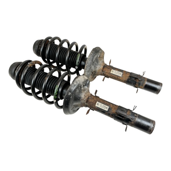 Federbeine vorne Stoßdämpfer Federn Audi TT 8N 1.8T 4x grün 1x rosa 8N0413031M