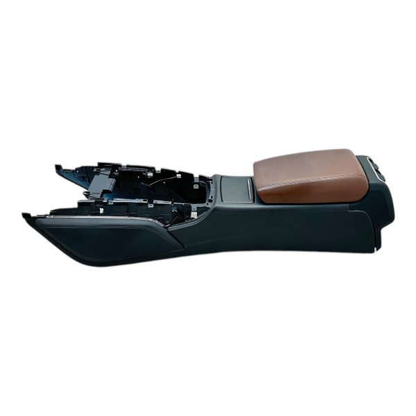 Mittelkonsole Armlehne Mitteltunnel Leder Audi A6 A7 4G schwarz braun 4G0863244B