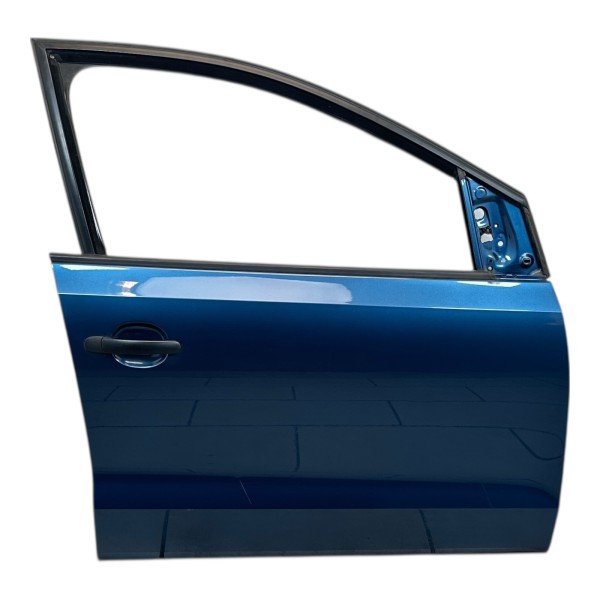 Tür Autotür vorne rechts Beifahrertür VW Polo 6R 4 Türer blau LD5L 6R4831056J