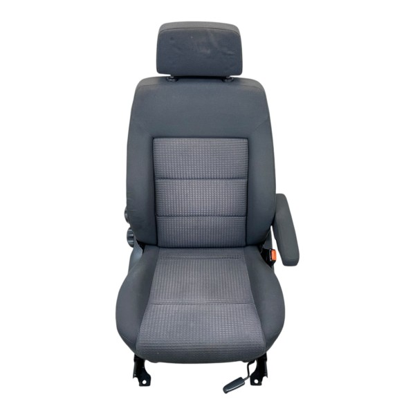 Sitz vorne rechts Beifahrersitz Stoff VW Sharan 7M anthrazit