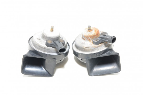 Hupen Set Signalhorn Horn Porsche 911 996 Boxster 986 99663520604 99663520504