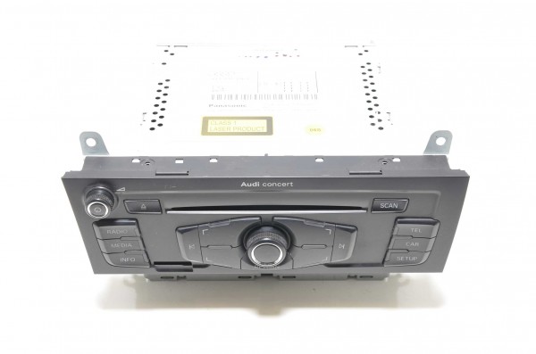 Autoradio CD MP3 Radio Concert original Audi A4 8K A5 8T Q5 8R 8T1035186P