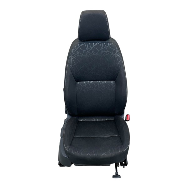 Sitz Beifahrersitz Stoff Sitzheizung Skoda Octavia 5E Facelift schwarz onyx