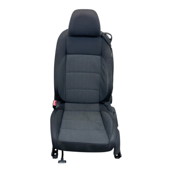 Sitz vorne links Fahrersitz Sitzheizung Stoff VW Eos 1F schwarz ZE Bastlerware